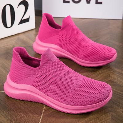 Jugend Dopamin Einfarbig Lässige Schuhe Slipper Plateau Mesh-Oberfläche Low-Top Sneaker Übergröße Herrenschuhe Damenschuhe