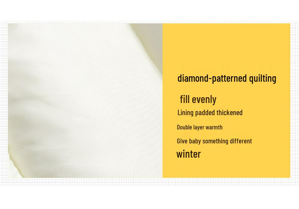 Korean Style Kids' Quilted Fur Collar Jacket - Warm, Thick, Loose Fit for Boys & Girls, Autumn Winter.