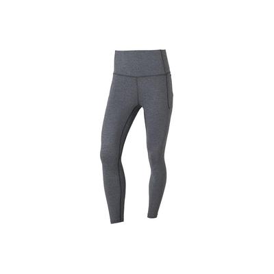 Under Armour Breathable Elastic Solid Color Slim Fit Nine-Point Sports Pants Women Bottoms Gray 1369005-002