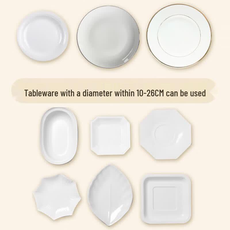 Chahua Disposable Elastic Food Covers (100 Count)