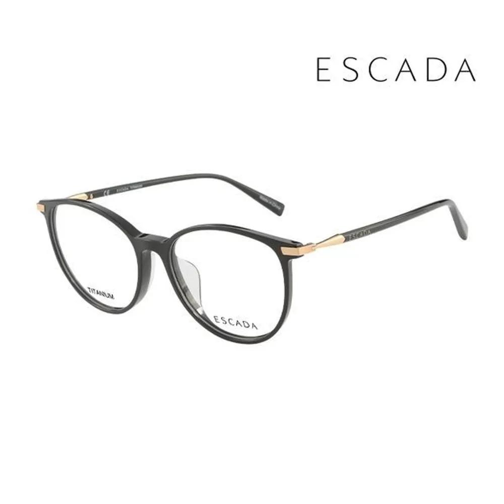 Escada VES A85F 0700 Round Horn-rimmed Titanium Glasses for Women and Men VES A85F 0700_C [53]