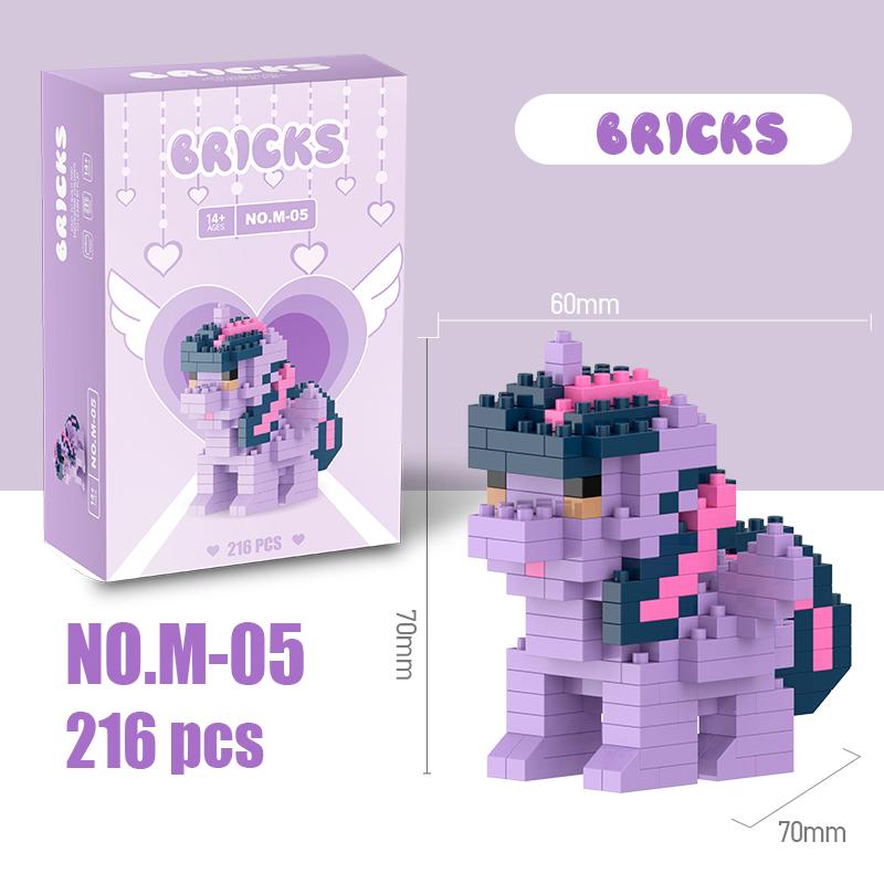 Stavebnice My Little Pony Lega Postavička Equestria Girls Twilight Sparkle Stavebnice Kreslená Postavička Hračky Pro Děti
