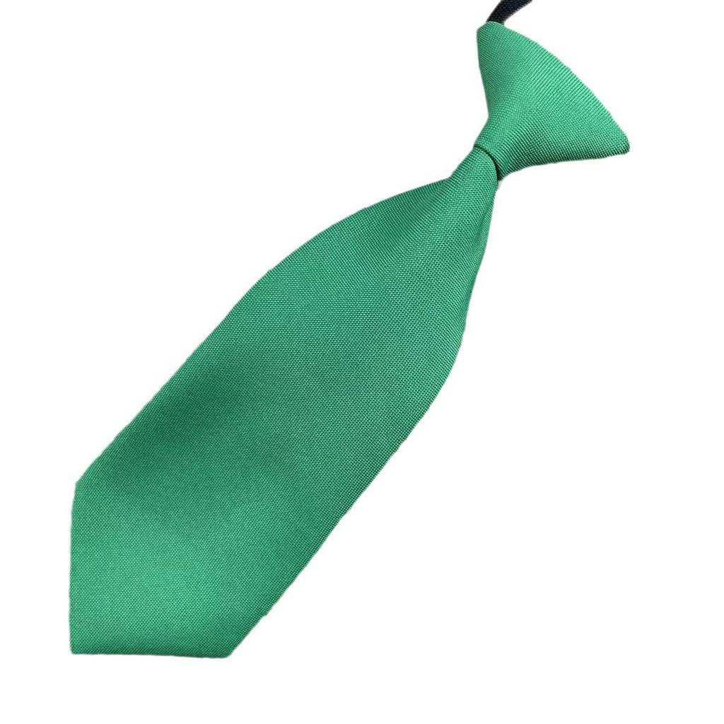 Krótki Japoński Jednolity Kolor Dziecięcy Mały Krawat Szkoła Przedszkole Leniwy Bez Trafienia Akcesoria Do Mundurka Szkolnego Występ Retro Brązowy