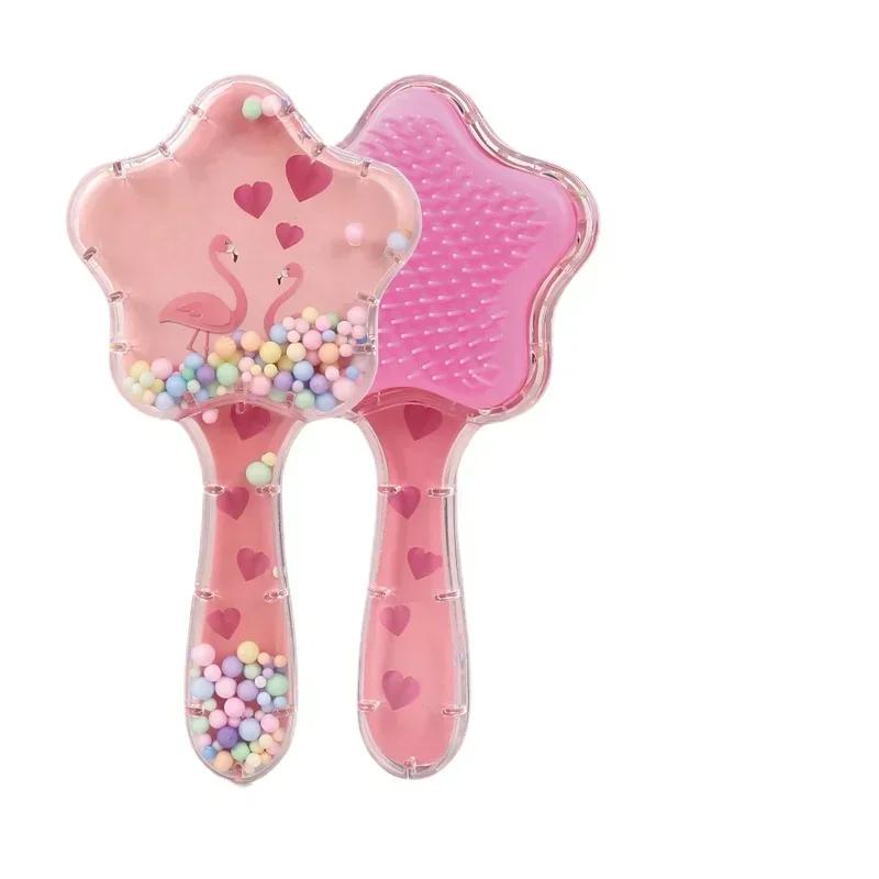 

Star Magic Combs Anti-static Massage Unicorn Hair Brushes Tangle Detangle Shower Massage Hair Brush Special for Real Hair Wigs