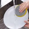 3/10 Pcs Double Sided Dishwashing Sponge Dish Washing Brush Pan Pot Dish Wash Sponges Household Cleaning Reusable Kitchen Tool