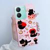 For Vivo Y27s Case Vivo Y36 Russian Cover Beautiful Butterfly Flower Girls Design Bumper Shell For Vivo V2247 V2322 Back Housing