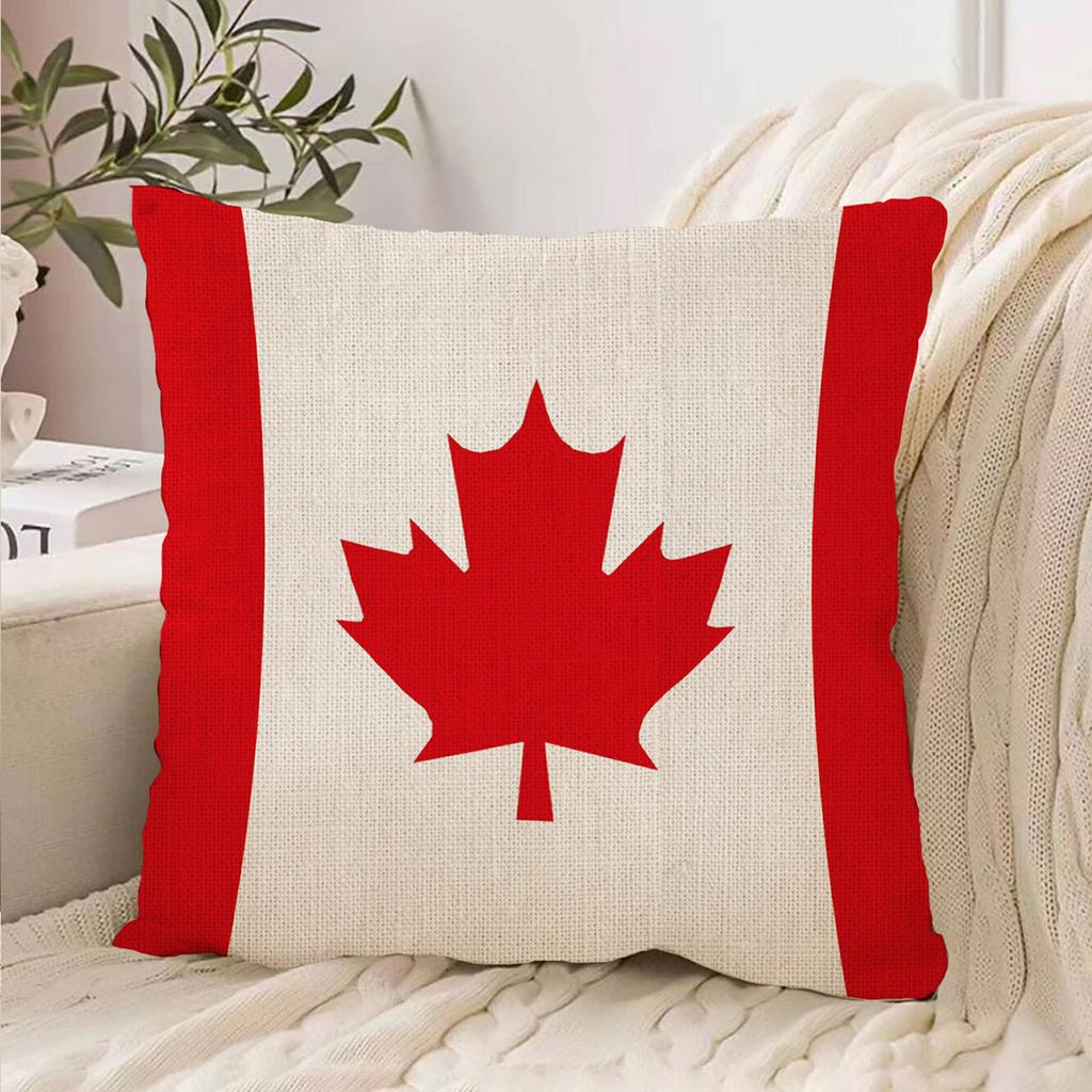 Flag Eiffel Tower Throw Pillow Covers With Digital Printing Of Short Plush Fabric Car-Shaped Sofa Cushion For Office Home Decor