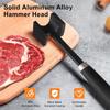 A25F-For Tenderizing Tool- Meat Tenderizer, Dual-Side Meat Mallet, Heavy Duty Solid Meat Hammer Pounder For Steak, Pork& Beef