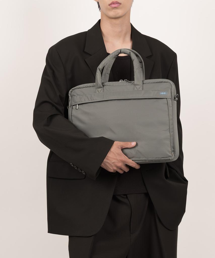 Monolight Premium Business Briefcase 15 Grey