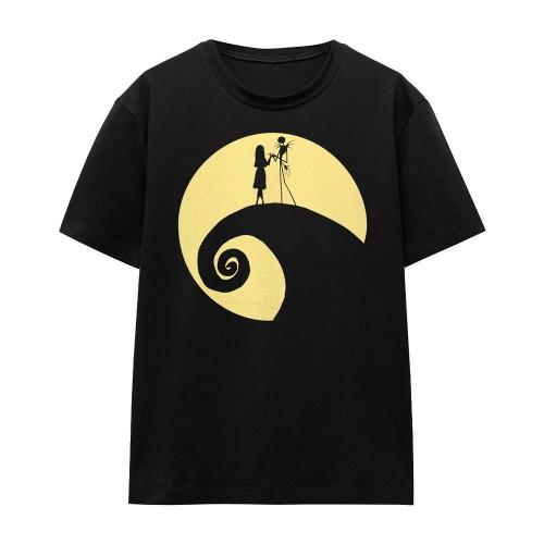 The Nightmare Before Christmas Unisex Adult Jack Sally Circle T-Shirt