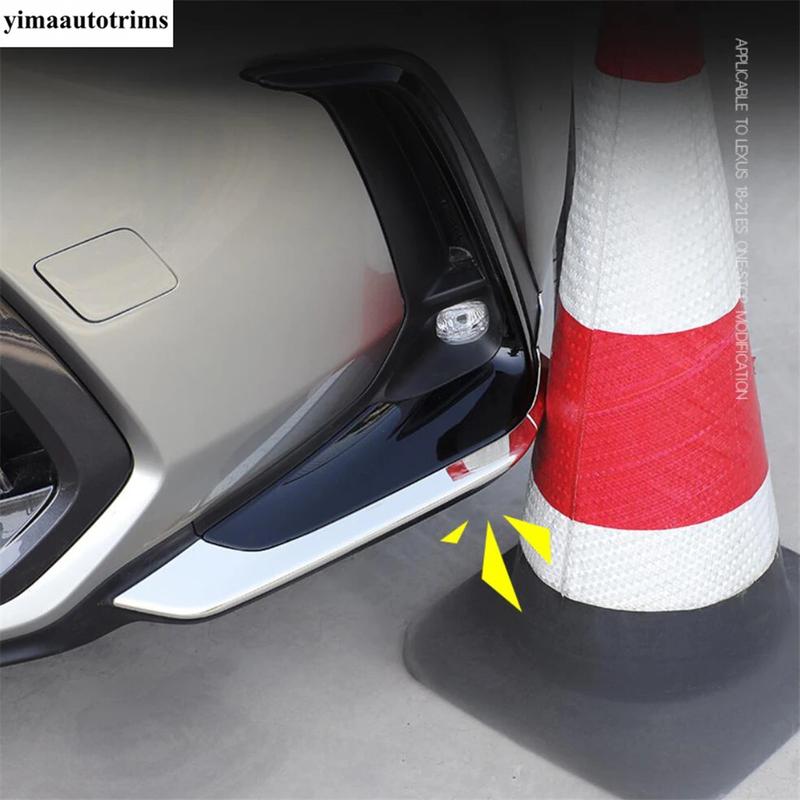 Front Bumper Corner Guard Strip Protection Cover Trim Stainless Steel Accessories For LEXUS NX 260 350h NX260 NX350h - 2026