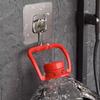 Durable Adhesive Stainless Steel Wall Hook for Heavy Duty Kitchen Use