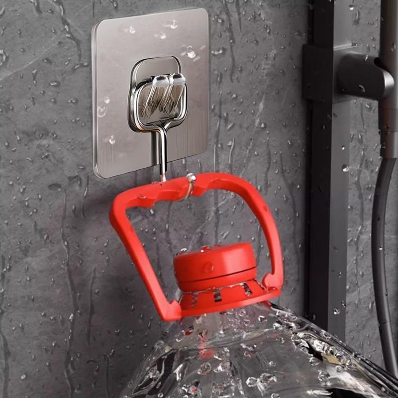 Durable Adhesive Stainless Steel Wall Hook for Heavy Duty Kitchen Use