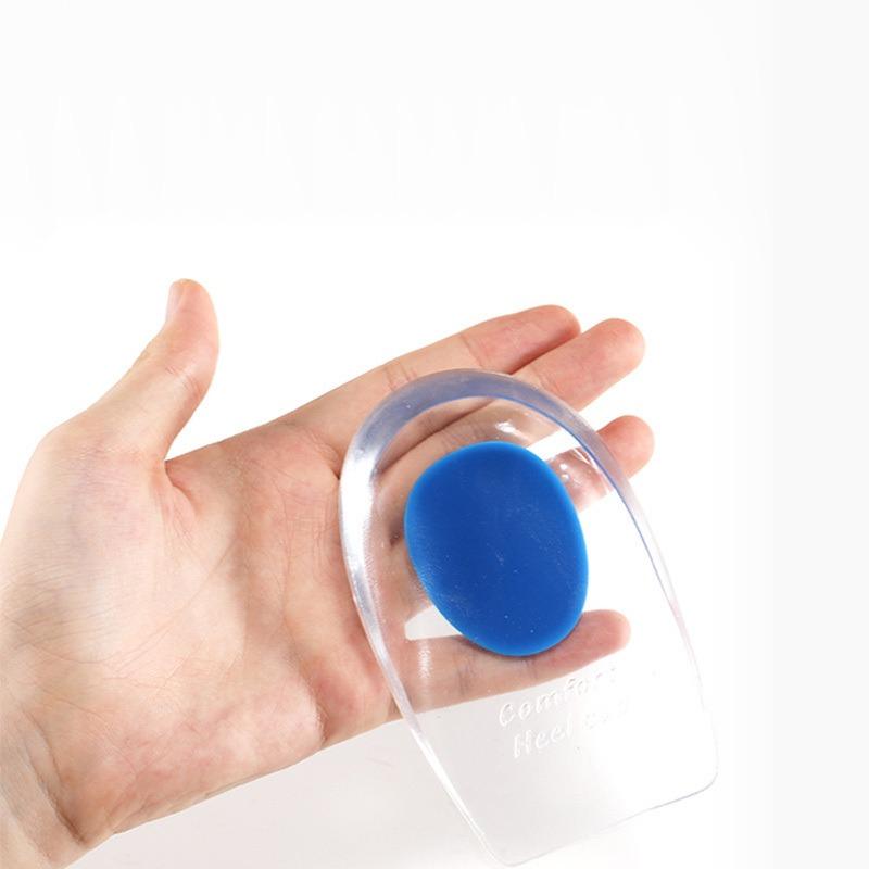Silicone Heel Pads Plantar Fasciitis Man Heel Spur Silicone Gel Heel Cups Heel Pain Heel For Shoes Foot Silicone Foot Pad