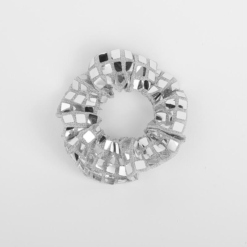 

1/6 шт. Блестящая резинка для волос с пайетками в виде диско-шара, серебристая повязка на голову для 80-х 90-х, украшение на день рождения, свадьбу, девичник, подарок для девичника