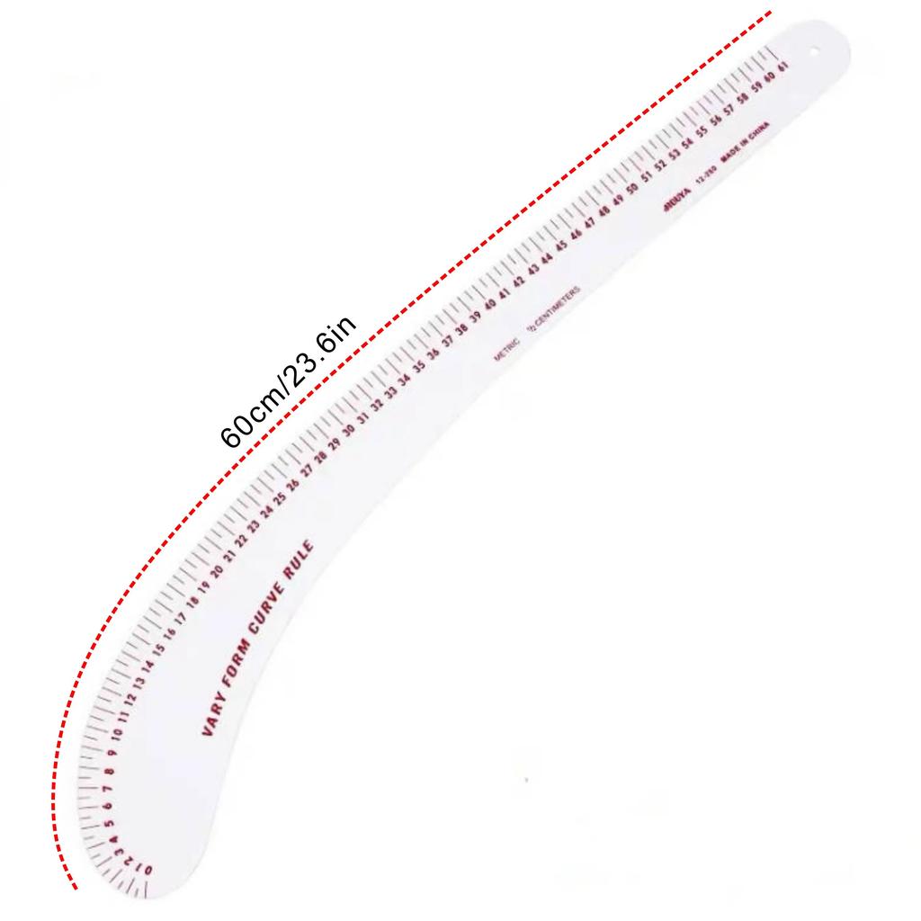 French Curve Ruler Soft Patchwork Ruler Measure Tailor Drawing Template DIY Fabric Cutting Measuring Ruler Sewing Tool Kits