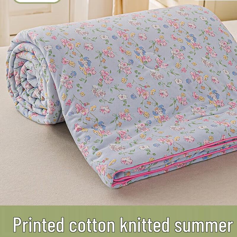 Lilang Knitted Cotton Summer Quilt