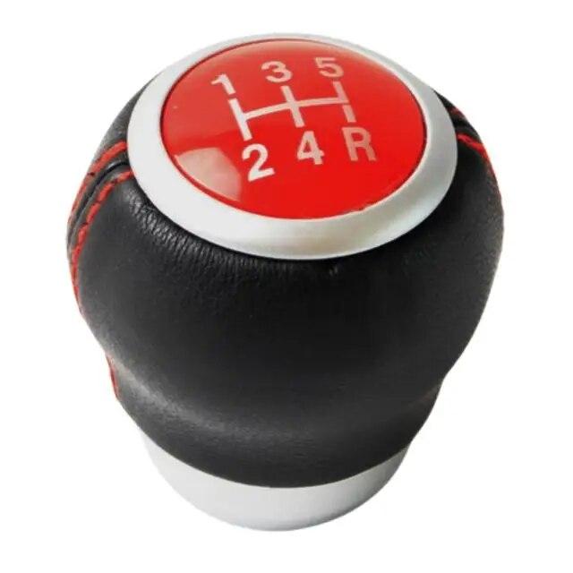 Car Styling Leather Gear Shift Knob Stick Shifter Lever Head For SUBARU LEGACY OUTBACK FORESTER IMPREZA STI WRX 2009-2018