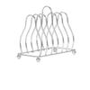 Iron Art Toast Bread Rack Restaurant Home Bread Holder 6 Slices Food Display Tool For Restaurant Kitchen Accessories