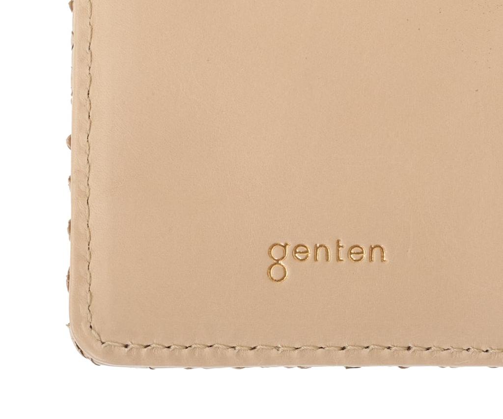 [Genten] Grace Python Bifold Wallet