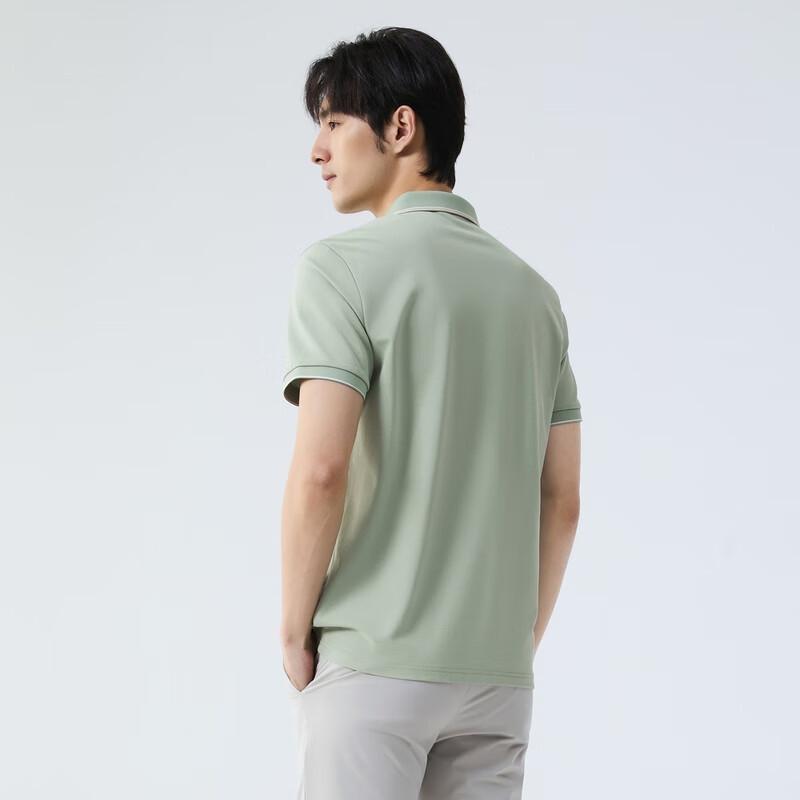 Septwolves Men s Temperature Control Anti-bacterial Short Sleeve Polo Shirt 3XL