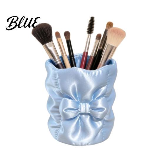 Makeup Brush Holder 3D Printed Bow Holder Large Capacity Beauty Tool Desktop Desk