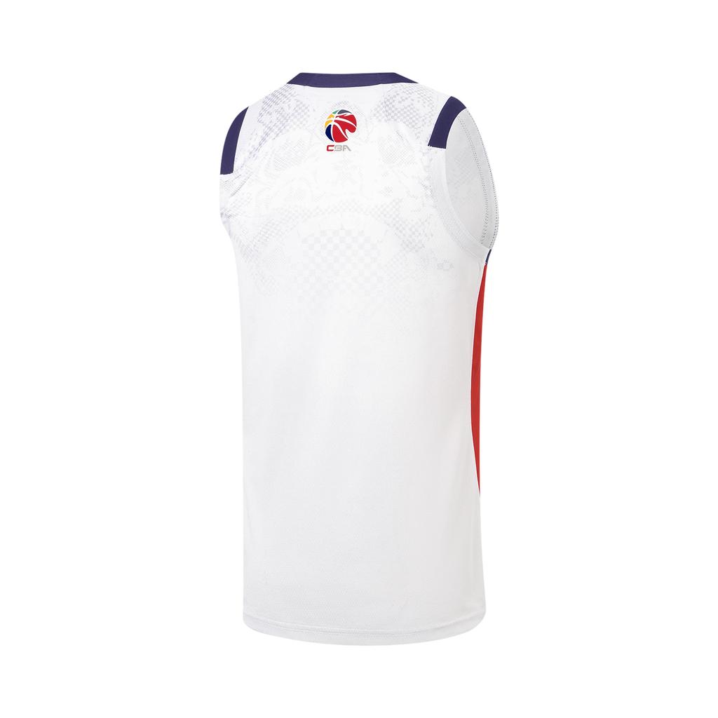 Li Ning Basketball Series Simple Versatile Soft Breathable Quick-Dry Casual Basketball Vest Men Tops AAYV487-1