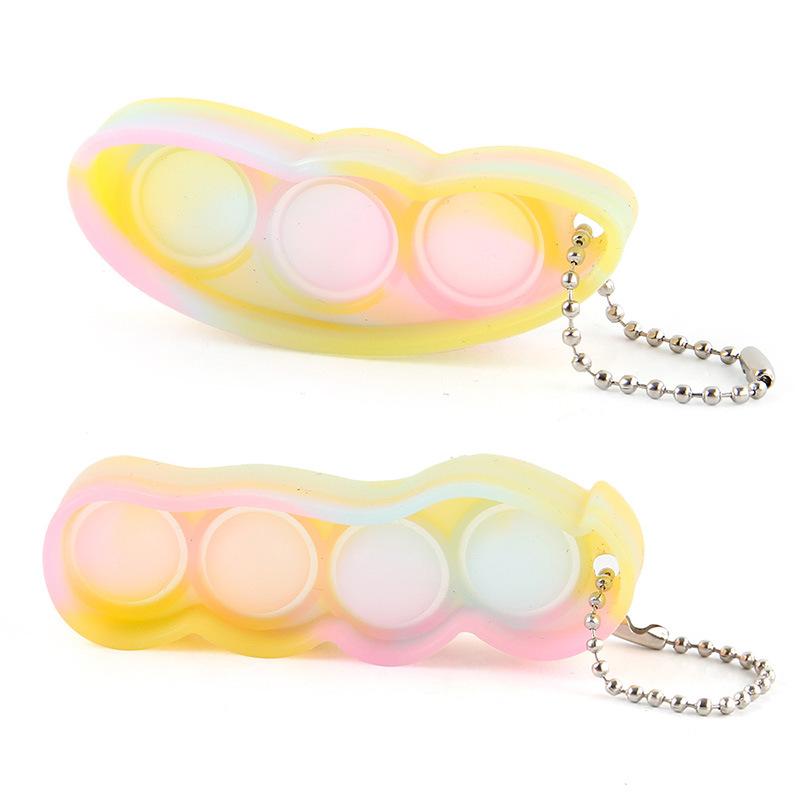 Rat Exterminator Keychain Squeezing Music, New And Strange Vent Finger Bubble Music Decompression And Decompression Toy