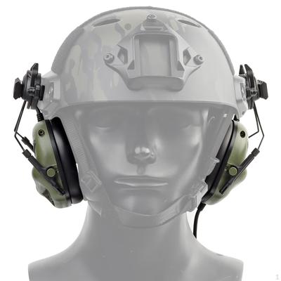 Heavy Duty with Detachable Microphone Earmuffs Hearing Ear for Outdoor Hunting PTT
