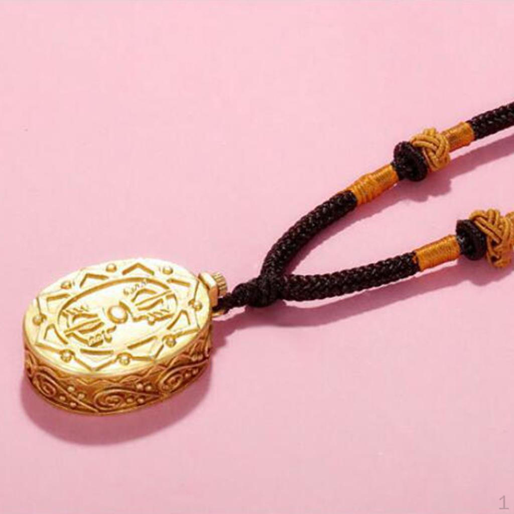 Buddhist Tibetan Pure Copper Pendant Necklace 2 Colors