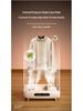Multifunctional Portable Clothes Dryer & Ironing Machine with Foldable Rack and High-Temperature Sterilization