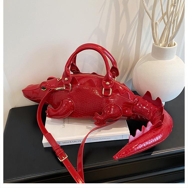 Crocodile Designer Pu Crossbody Bag With Retro Style For Daily Use