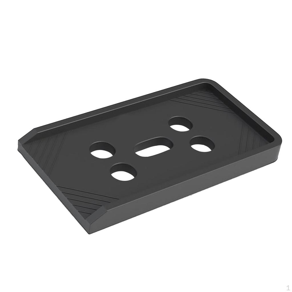 CPU Rolling Holder Stand Computer Mainframe Bracket with 4 Caster Mobile Cart PC