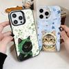Cute Floral Headscarf Kitten Shockproof Phone Case for iPhone 17 Air 16 16E 15 Pro Max 14 Plus 13 Mini 12 Back Cover Anti Fall F