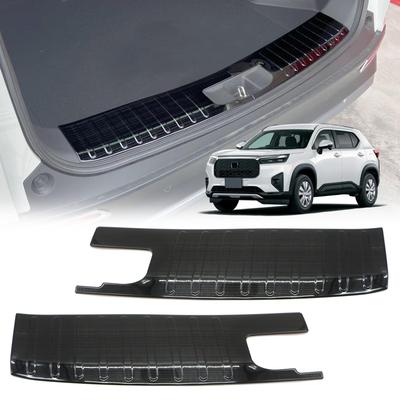 Hasiro Rear Bumper Protector for the New WRV 2024 Stainless Steel Step Scuff Stain and Scratch Custom Easy Black (DG Series) - Model, Guard, Plate,