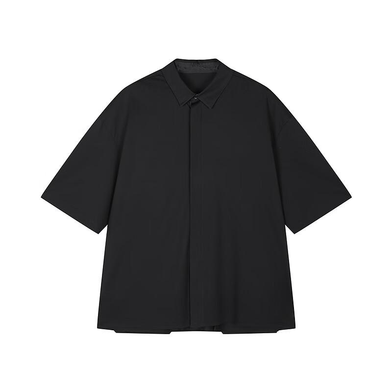 CROQUIS Men's 2025 Summer Short-Sleeve Loose Fit Shirt