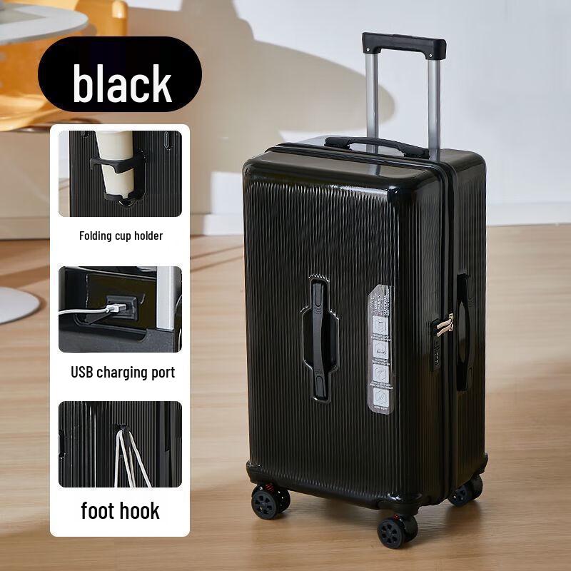 ZOYU Durable ABS PC Spinner Luggage 20 Inches