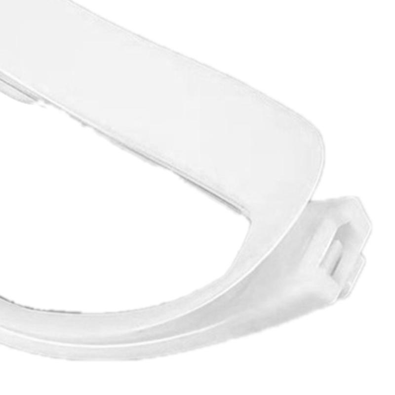 Large Frame High Grade Swim Goggles Waterproof Fogproof HD Swimming Glasses for Men Women White