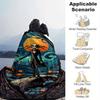 1pc The Nightmare Before Christmas Printing Blanket - Soft, All-Season Throw for Living Room, Bedroom,Personalized Gift with Adorable Cartoon Design