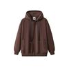 520G Heavy Weight Stiff American Hooded Knit Cardigan Sweatshirt Men's Autumn and Winter Fleece-lined Thickened Export Men's Clothing Outwear