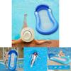 Wholesale Inflatable Floating Lounge Bed With Backrest Comfortable Adult Pool Sofa
