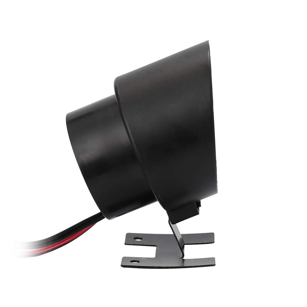 Carrfan Round LED Digital Track Temperature Sensor Moto+ Voltmeter 2 In 1 24V