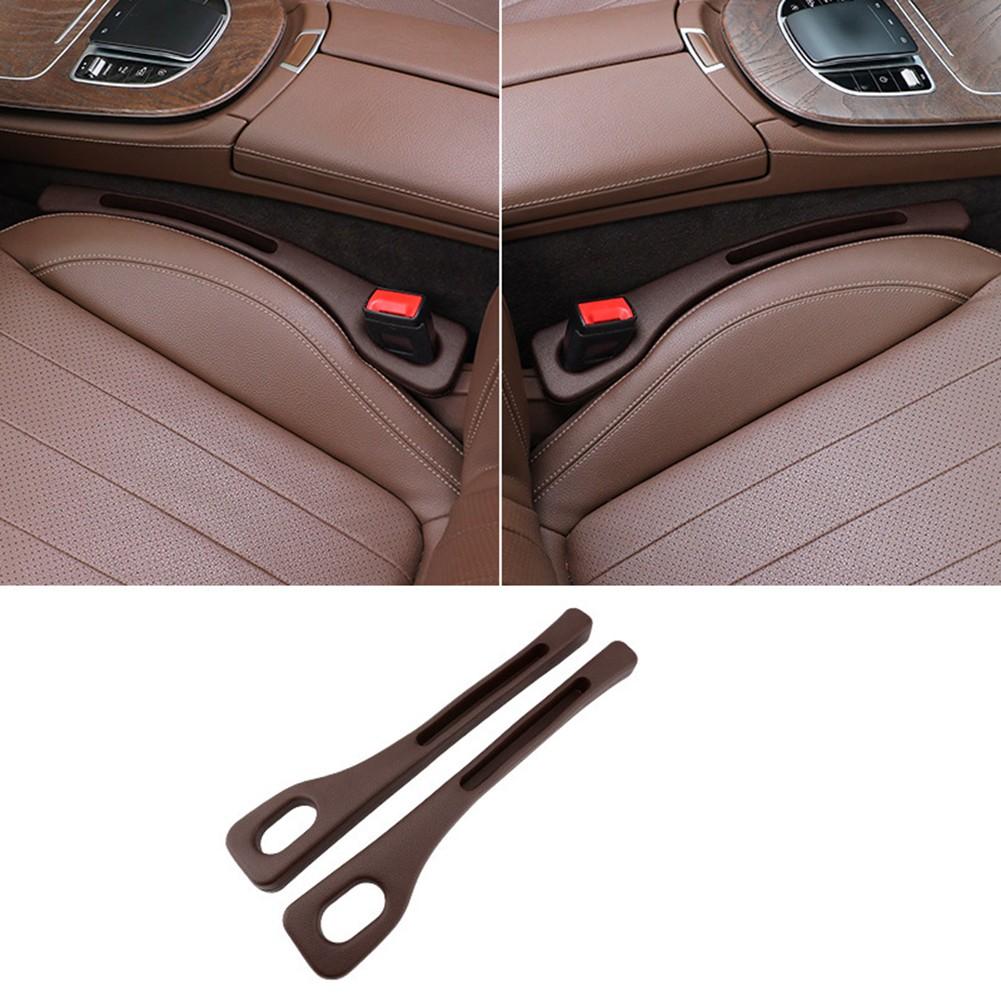 

ПУ губка для автомобильных сидений зазоров 2 шт для гладких салонов автомобилей коричневый