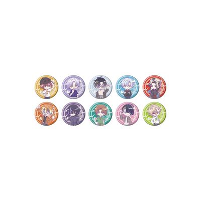 18TRIP 03 Raimon Coordinate Ver. [Mini Character Illustration] Can Badge Complete Set (10-Piece Box)