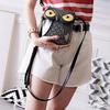 2025 European and American Retro PU Women's Shoulder Bag New Fashion Cat Bag Cartoon Owl Crossbody Bag Creative Coin Purse