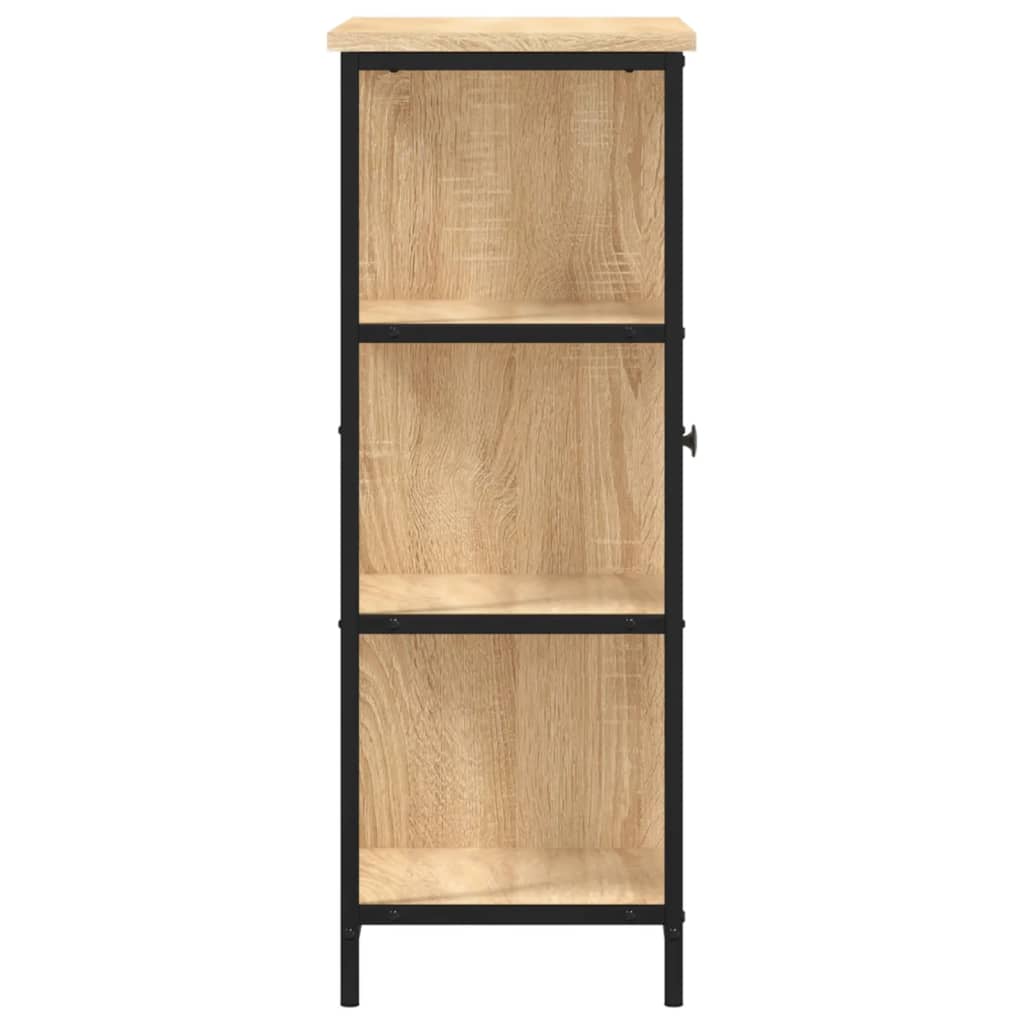 Vidaxl Szafka, Dąb Sonoma, 70X30X80 Cm, Materiał Drewnopochodny