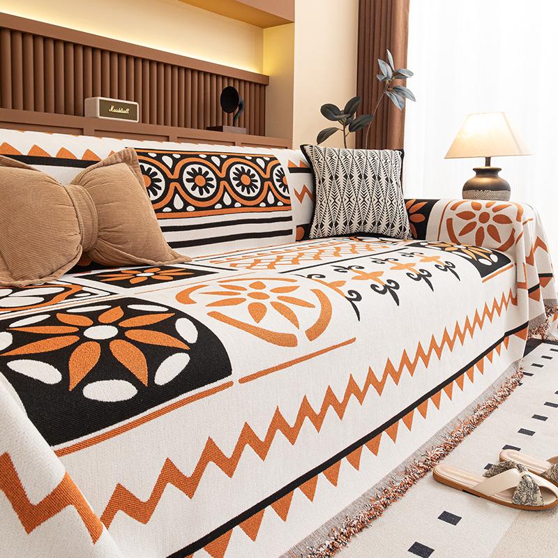 

Чехол на диван для пикника и кемпинга, коврик для дивана, всесезонные чехлы на диван из шенилла в этническом стиле, плед, коврик для кемпинга, чехлы на диван 180x130cm