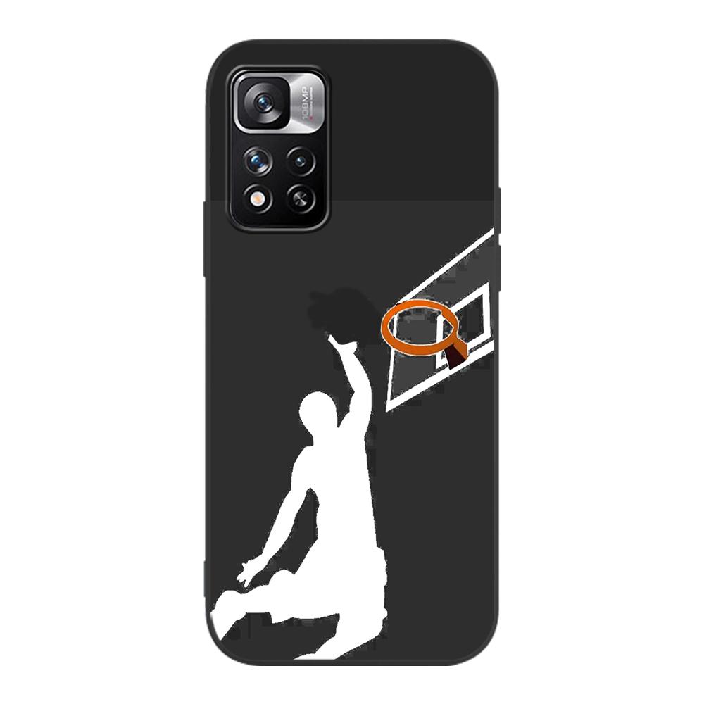 

Чехол Basketball Dunk Star Slam для Xiaomi Redmi Note 9S 9 11 10 8 Pro 9C 9 K40 9A 7 8T 7A 9T Мягкий силиконовый черный чехол для телефона Redmi K40