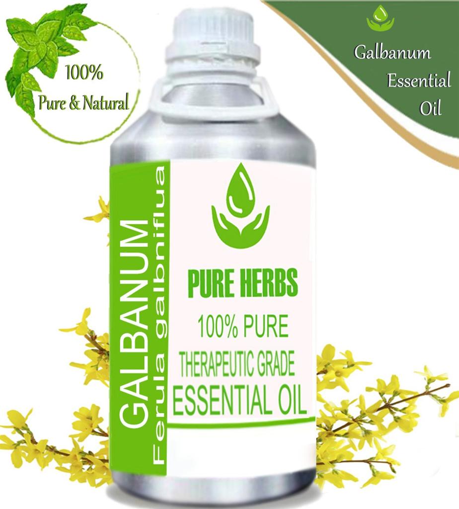 Pure Herbs Galbanum 100% Pure Ferula Galbaniflua Essential Oil UKZA 562