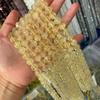 Natural Lemon Yellow Citrine Round Loose Beads for DIY Handmade Bracelets & Necklaces